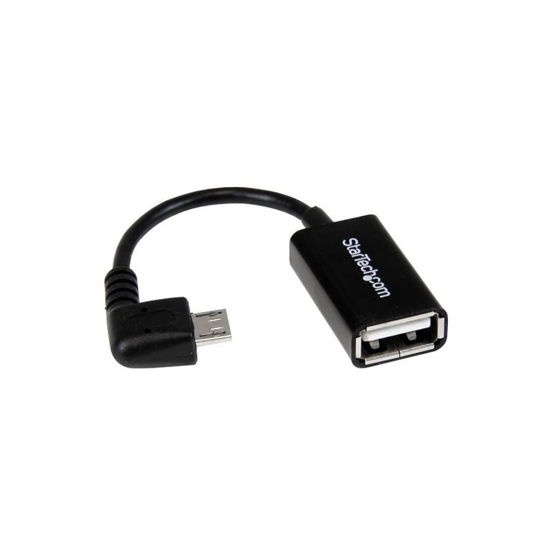 StarTech.com 5in Right Angle Micro USB OTG Adapter