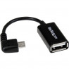 StarTech.com 5in Right Angle Micro USB OTG Adapter