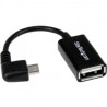 StarTech.com 5in Right Angle Micro USB OTG Adapter