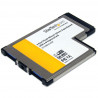 StarTech.com Flush Mount ExpressCard 54mm USB 3 Card