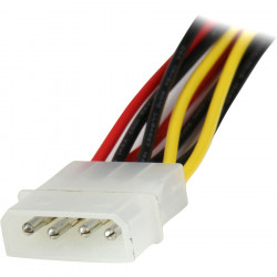StarTech.com 12 LP4 to 2x latching SATA Y Cable