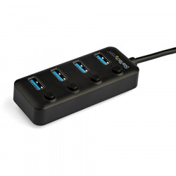 StarTech.com Hub - USB C 4-Port with On/Off Switches