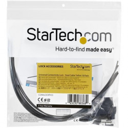 StarTech.com Tether Cables - 10 Pack - Steel
