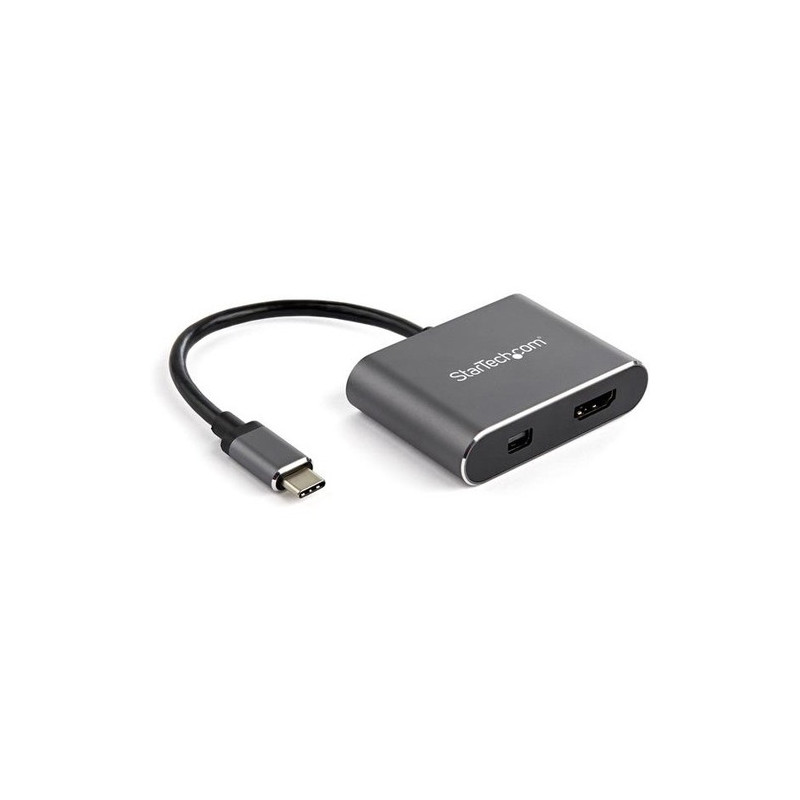 StarTech.com USB-C to HDMI or mDP 2-in-1 Adapter