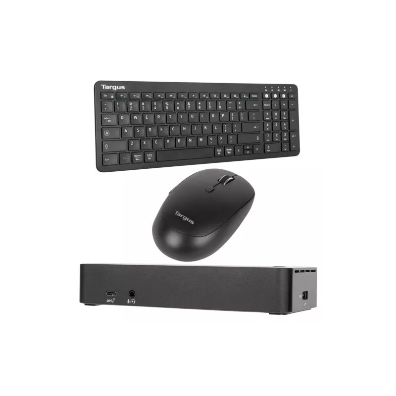 TARGUS DOCK182 + ANTIMICROBIAL WLESS MOUSE + KB