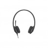 LOGITECH H340 USB HEADSET - BLACK.