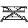 KENSINGTON DESK ON DESK SIT STAND WORKSTATION