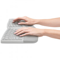 KENSINGTON PRO FIT ERGONOMIC WLESS KEYBOARD - GREY