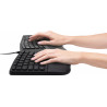 KENSINGTON PRO FIT ERGONOMIC WIRED KEYBOARD - BLACK
