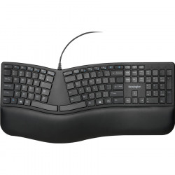 KENSINGTON PRO FIT ERGONOMIC WIRED KEYBOARD - BLACK