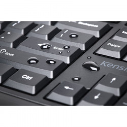 KENSINGTON PRO FIT ERGONOMIC WIRED KEYBOARD - BLACK