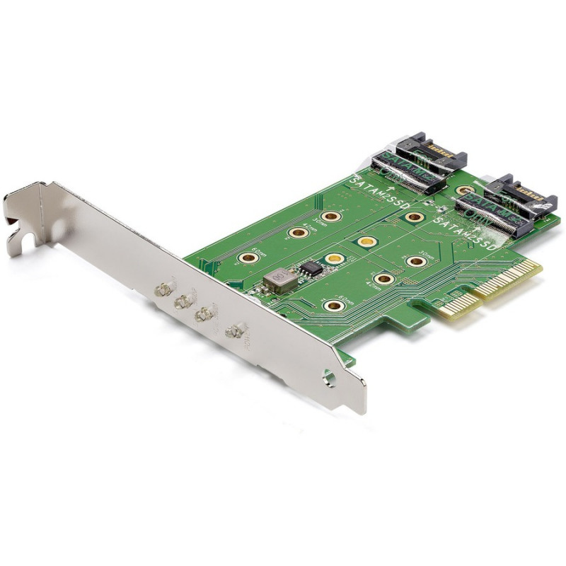 StarTech.com M.2 SSD Card 1x PCIe (NVMe) 2x SATA M.2