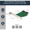 StarTech.com M.2 SSD Card 1x PCIe (NVMe) 2x SATA M.2
