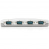 StarTech.com 4 Port USB to RS232 Serial Adapter Hub