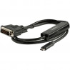 StarTech.com 1M (3 FT.) USB-C TO DVI ADAPTER CABLE