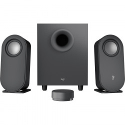 LOGITECH Z407 COMPUTER SPEAKERS WITH SUBWOOFER