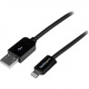 StarTech.com 1m Black 8-pin Lightning to USB Cable
