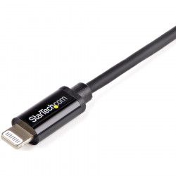 StarTech.com 1m Black 8-pin Lightning to USB Cable