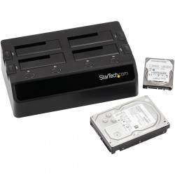 StarTech.com USB 3.0 TO 4-BAY HDD DOCK W/ UASP FANS