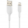 BELKIN BOOST CHARGE LTG TO USB-A CABLE 1M WHT