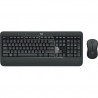 LOGITECH MK540 ADVANCED WIRELESS KEYBOARD AND MO.