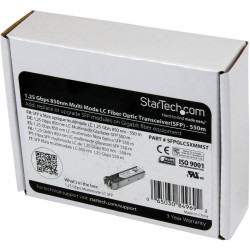 StarTech.com Gigabit Fiber SFP Transceiver MM LC 550m