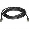 StarTech.com 3m Black Cat6a Ethernet Cable - STP