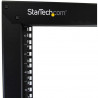 StarTech.com 2-Post Server Rack with Casters - 42U