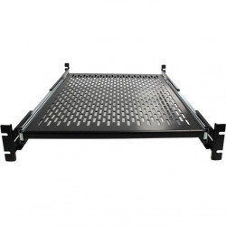 StarTech.com 2U Sliding Vented Rack Mount Shelf