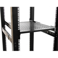 StarTech.com 2U Sliding Vented Rack Mount Shelf