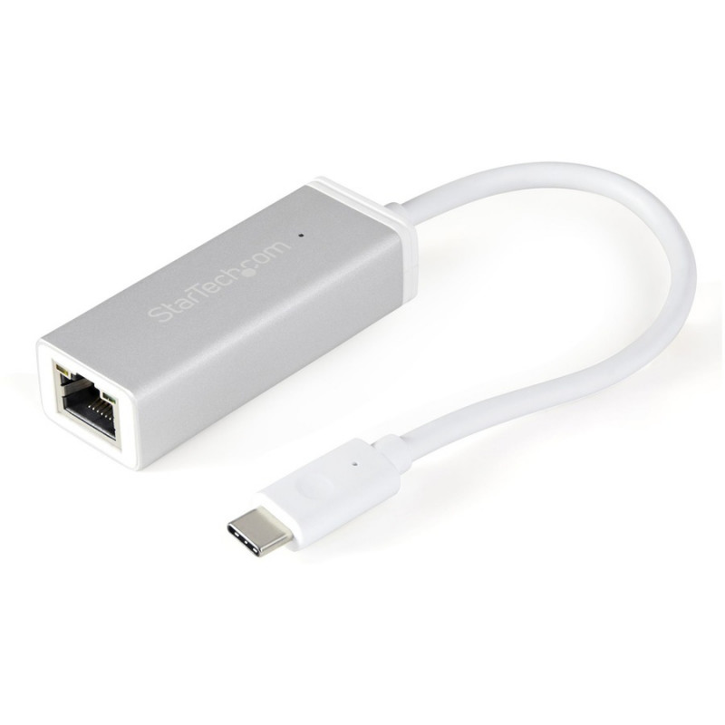 StarTech.com USB-C to Gigabit Network Adapter -Silver