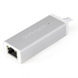 StarTech.com USB-C to Gigabit Network Adapter -Silver