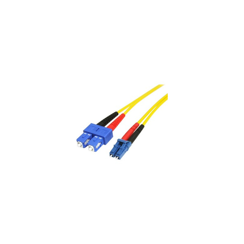 StarTech.com 7m SM Duplex Fiber Patch Cable LC to SC