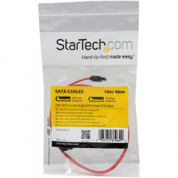 StarTech.com 18in SATA to Left Angle SATA Cable