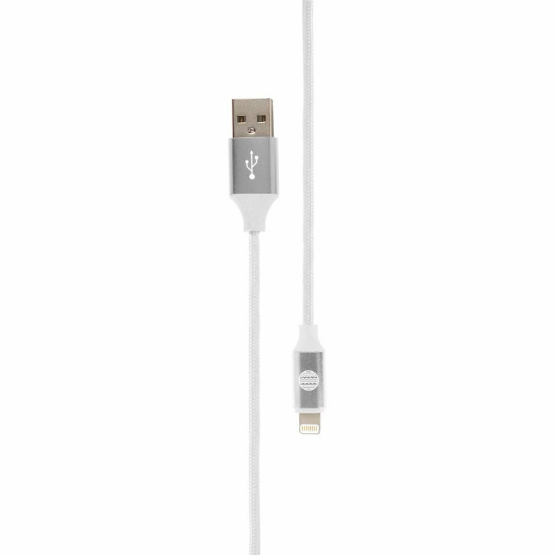 OUR PURE PLANET USB-A TO LIGHTNING CABLE 1.2M/4FT WHITE