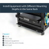 StarTech.com RAIL DEPTH ADAPTER FOR RACKS - 4 IN - 1U