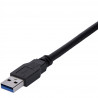 StarTech.com 1m Black USB 3.0 Extension Cable M/F
