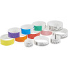 ZEBRA WRISTBAND POLYPROPYLENE 1X7IN (25.4X17