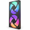 NZXT F280RGB CORE FAN SINGLE FRAME - BLACK