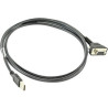ZEBRA USB CABLE ASSEMBLY: 9-PIN FEMALE STRAIGH