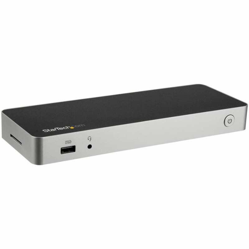 StarTech.com DUAL MONITOR USB C DOCK - 60W PD - SD