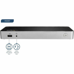 StarTech.com DUAL MONITOR USB C DOCK - 60W PD - SD
