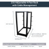 StarTech.com 25U Adjustable Depth 4 Post Server Rack