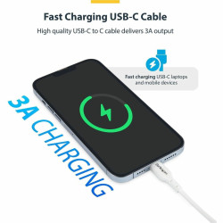 StarTech.com 2m White USB-C Charging Cable
