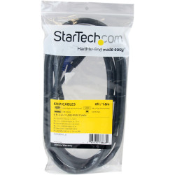StarTech.com 6 ft 2-in-1 USB KVM Cable