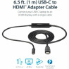 StarTech.com 1M USB-C TO HDMI ADAPTER CABLE - 4K 30HZ