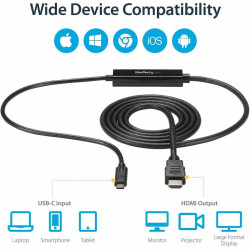StarTech.com 1M USB-C TO HDMI ADAPTER CABLE - 4K 30HZ