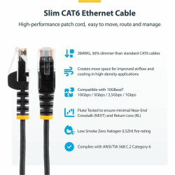StarTech.com 3m Green Slim CAT6 Ethernet Cable