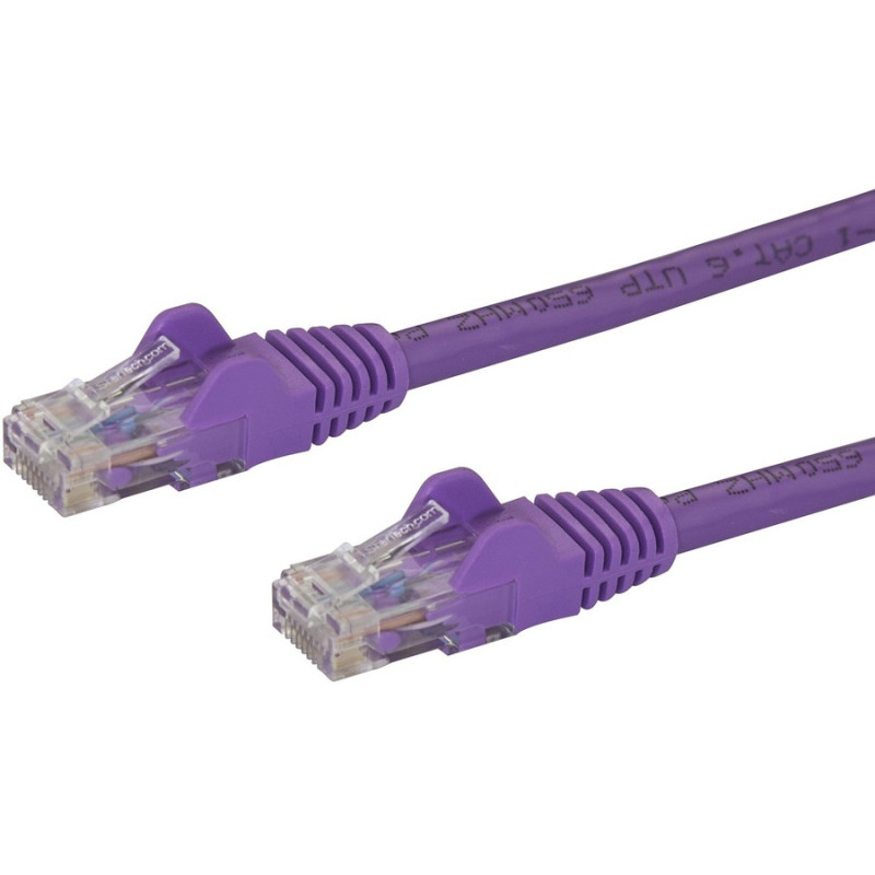 StarTech.com 5m Purple Snagless Cat6 Patch Cable