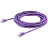 StarTech.com 5m Purple Snagless Cat6 Patch Cable